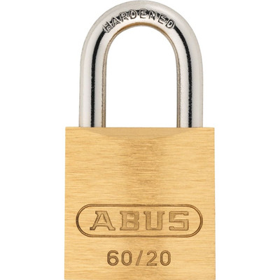Abus Av-Vorhangschloss 60/20, Messing Massiv