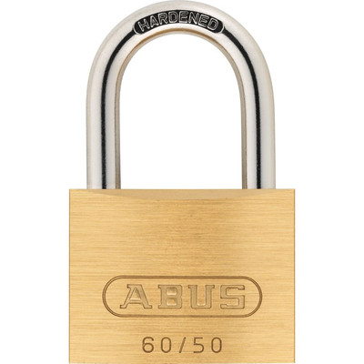 Abus Av-Vorhangschloss 60/50, Messing Massiv