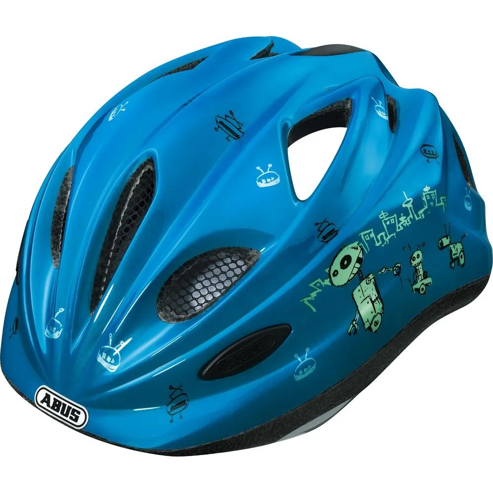 ABUS Fahrradhelm CHILLY Zoom, robot blue, XS, 45-50cm Produktbild img1 L