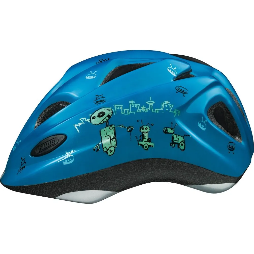ABUS Fahrradhelm CHILLY Zoom, robot blue, XS, 45-50cm Produktbild img2 L