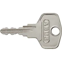 ABUS FT-Fenstergriffschlüssel, FG120, Messing, neusilberfarbig Produktbild