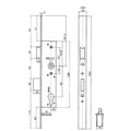 Produktbild von BEVER - Einsteckschloss 1022 R,PZW92/10,D40,F24x340ktg,ER