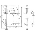 Produktbild von BEVER - Einsteckschloss 242 B TGL,BB72/8,D55,F18x220rd,Si,DL,SB