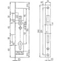 Produktbild von BEVER - Einsteckschloss 1004,PZW92/8,D30,F24x245ktg