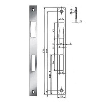 BKS B 9000, 24 x 270, edelstahl Produktbild
