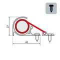 Produktbild von PLANET - Tür-Schutzrollo, FSR 5000, 1.925mm, silber