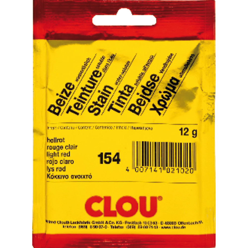 CLOU® Beize wasserlöslich, im Beutel #170 mahagoni dunkel Produktbild img8 L