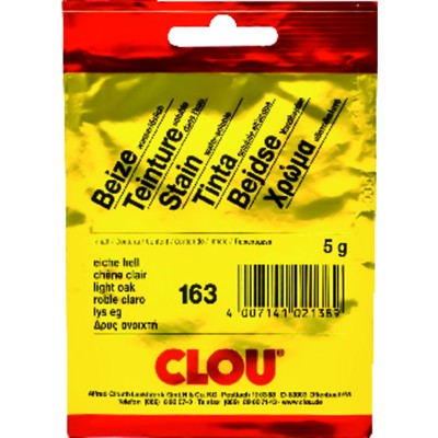 Produktbild von CLOU® - Beize wasserlöslich, im Beutel #174 schwarz