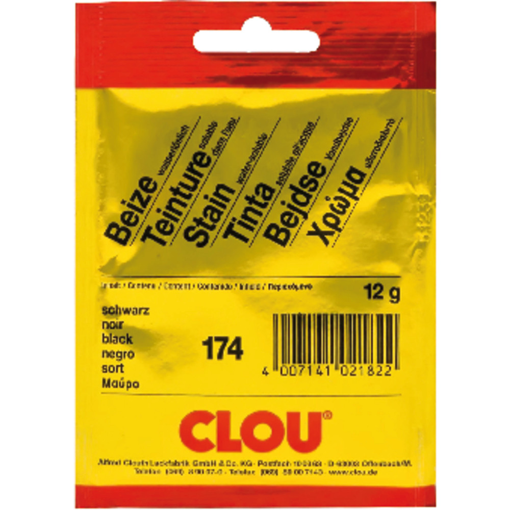 CLOU® Beize wasserlöslich, im Beutel #170 mahagoni dunkel Produktbild img6 L