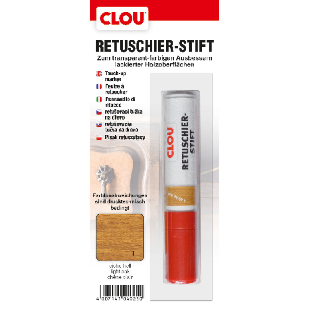 CLOU® Retuschierstift Nr. 1 eiche hell Produktbild img1 L