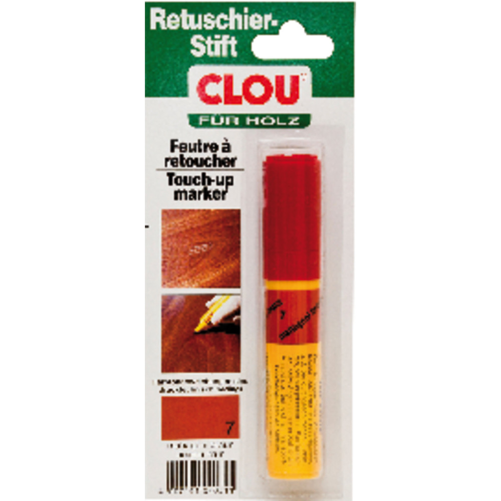 CLOU® Retuschierstift Nr. 6 nussbaum dunkel Produktbild img6 L