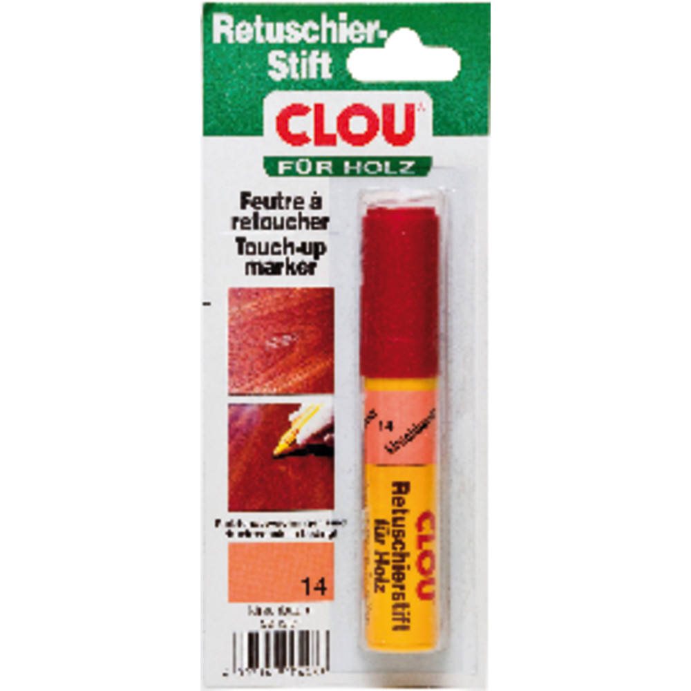 CLOU® Retuschierstift Nr. 6 nussbaum dunkel Produktbild img10 L