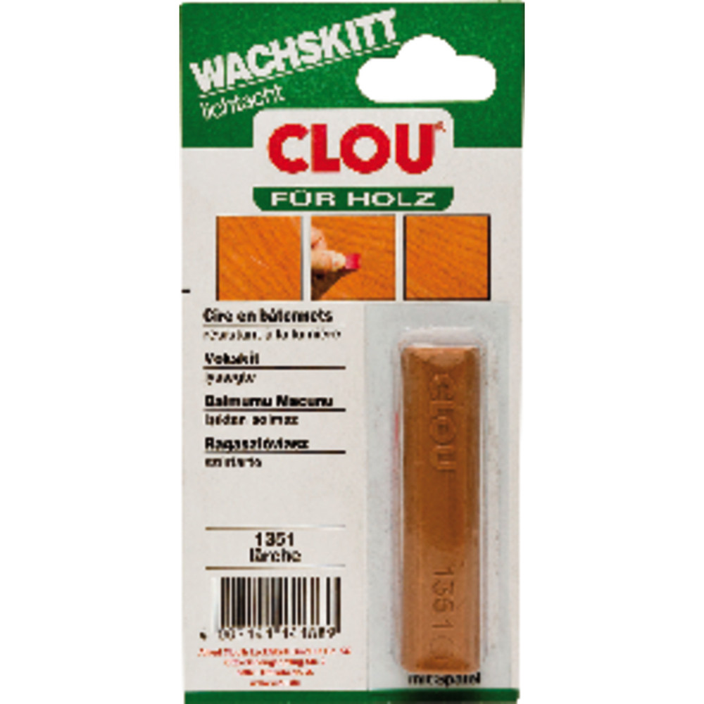 CLOU® Wachskitt Nr. 1351 lärche, Stange ca. 15g Produktbild img2 L