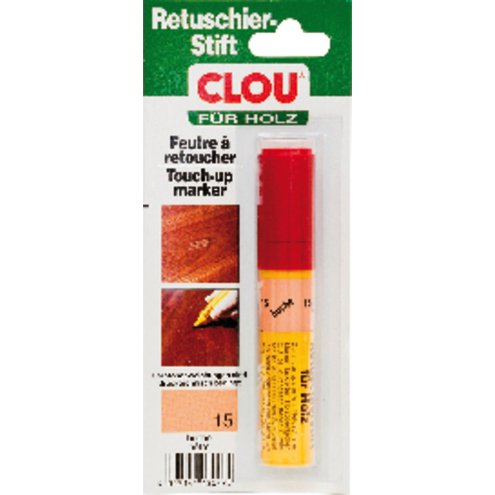 CLOU® Retuschierstift Nr. 6 nussbaum dunkel Produktbild img3 L