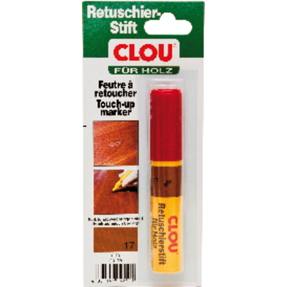 CLOU® Retuschierstift Nr. 6 nussbaum dunkel Produktbild img4 L