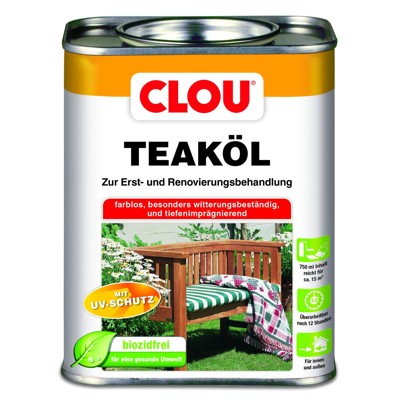 Produktbild von CLOU® - Teaköl farblos 750ml