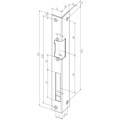 Produktbild von effeff - Türrahm.-Elektro-Türöffner 17E, mit Winkelschließblech, 6-12V