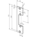 Produktbild von effeff - Türrahm.-Elektro-Türöffner 17E, mit Flachschließblech, 6-12V
