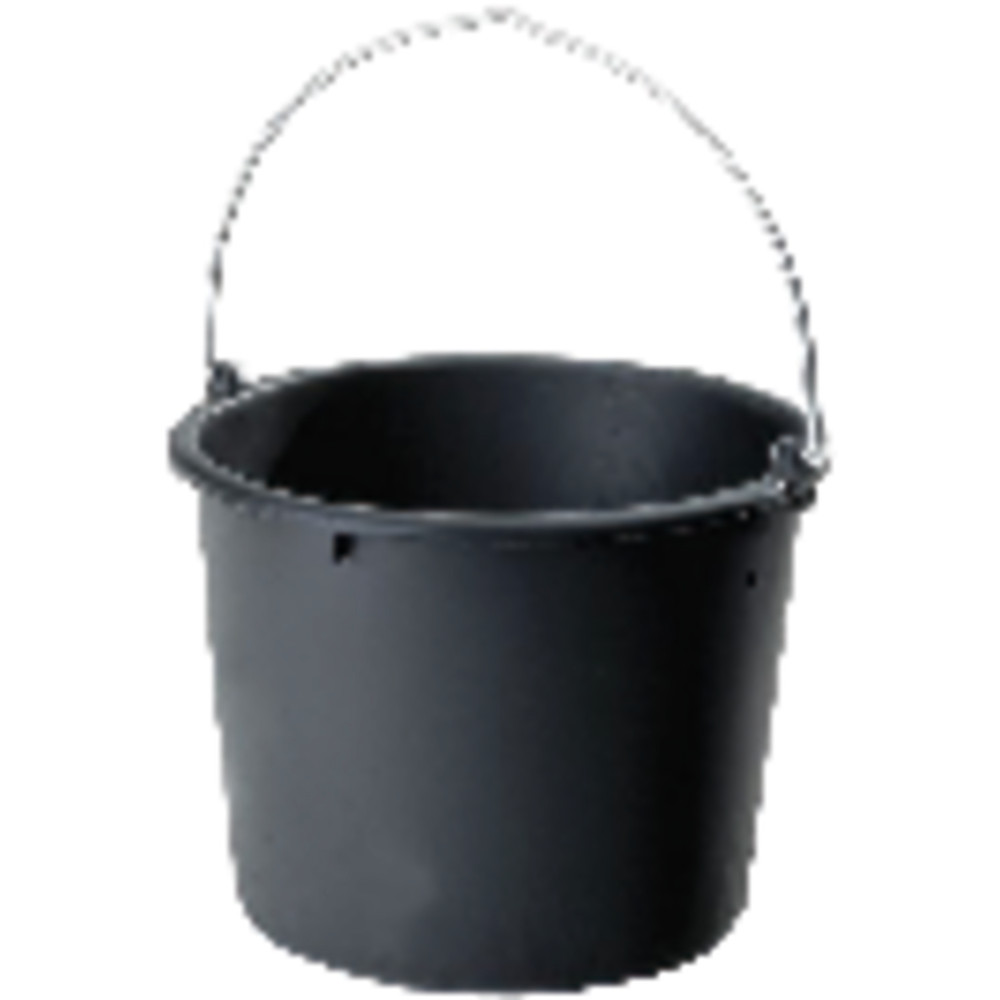 S+W Baueimer Polyethylen-Regenerat schwarz 10 l Produktbild img1 L
