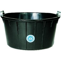 Produktbild von S+W - Mörtelkübel oval, schwarz 90 L