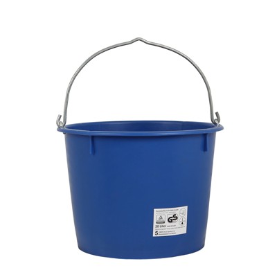 Produktbild von null - Baueimer 20 L, kranbar blau