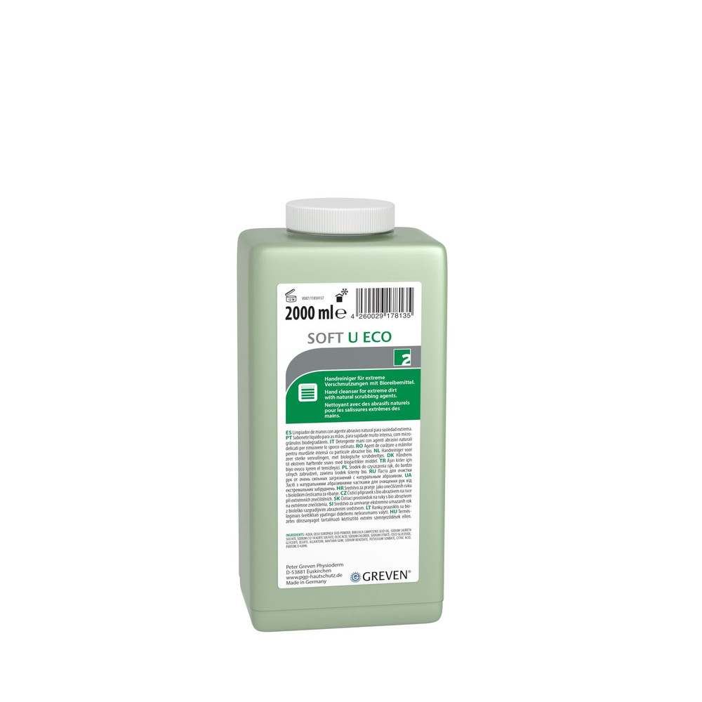 GREVEN SOFT U ECO Handreiniger parfümiert, mit Bioreibekörper, 250ml Tube Produktbild img4 L