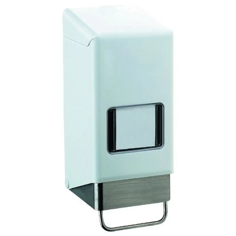 GREVEN VARIOMAT M Hautpflege-Spender-System weiß, Metall für 1+2 Liter Varioflaschen Produktbild img1 L