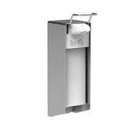 GREVEN EUROMAT 1000 Spender Aluminiumgehäuse mattsilber, mit 1L Leerflasche Weithals Produktbild