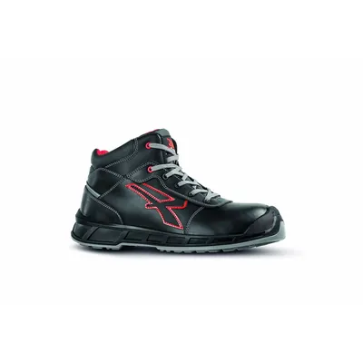Produktbild von U-Power® - Sicherheitsstiefel Sting, S3 CI SRC ESD, schwarz/rot, Größe 48