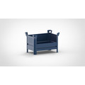 HESON® Stapelbehälter 1t, lackiert, halbhoch Produktbild img1 S