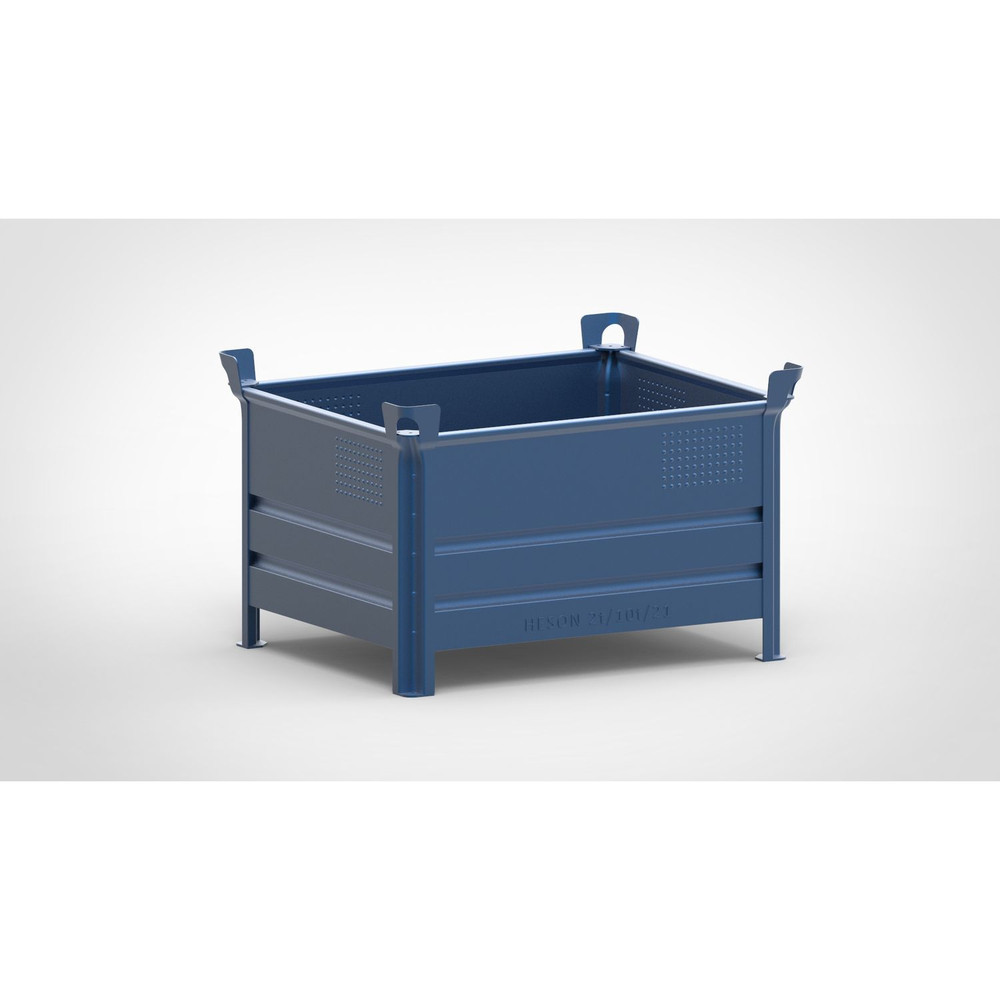 HESON® Stapelbehälter 2t, lackiert, geschlossen Produktbild img1 L