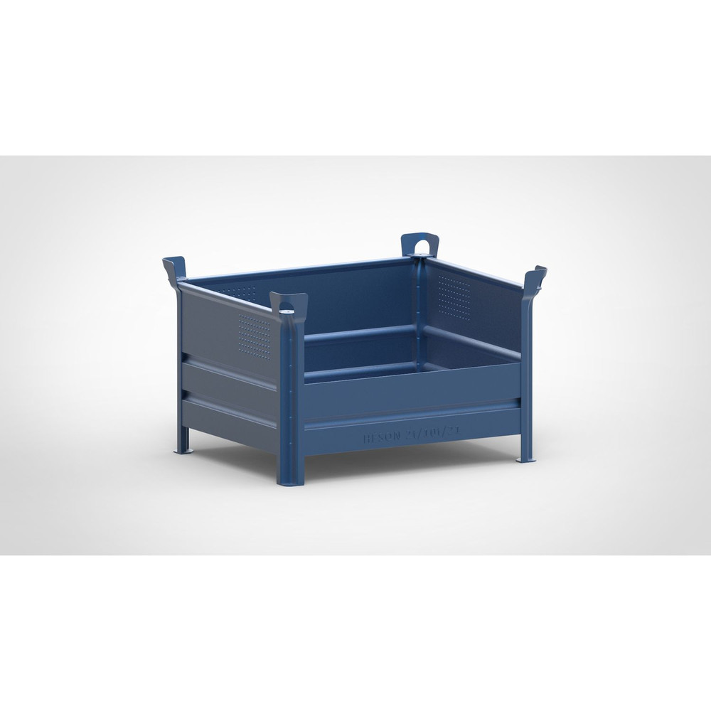 HESON® Stapelbehälter 2t, lackiert, halbhoch Produktbild img1 L
