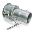 Produktbild von NOBRAND - Kamlok Hebelarmkuppl., MT - Tülle mit Ring und Clip, V4A 1.4408, NBR,