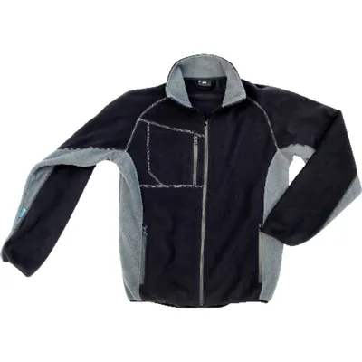 Produktbild von EXCESS - Fleecejacke Champ, schwarz/grau, Größe XL