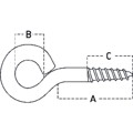 Produktbild von Lohmann - Ringschraube Art. 1 zn 1/ 8x 4