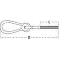 Lohmann Schaukelhaken Art. 19KE zn 19KE/M12x210 Produktbild img2 S