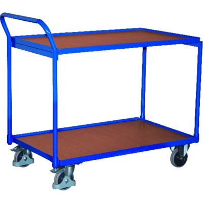 Produktbild von VARIOfit - Tischwagen 250 kg 1000 x 600mm 2 Böden