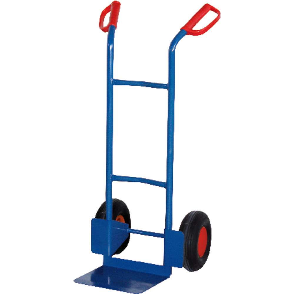 VARIOfit Stapelkarre 200 kg Schaufel 250 x 320mm Luftreifen Produktbild img1 L