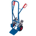 VARIOfit Treppenkarre 200 kg fünfarmige Radsterne, Schaufel 300 x 250mm, Luftreifen Produktbild