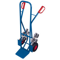 VARIOfit Treppenkarre 200 kg fünfarmige Radsterne, Schaufel 300 x 250mm, Luftreifen Produktbild