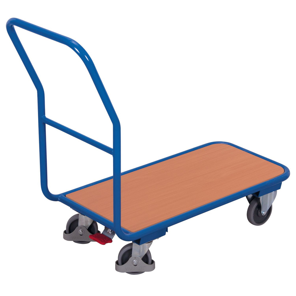 VARIOfit Magazinwagen 200 kg 890 x 450mm Gummiräder Produktbild img1 L