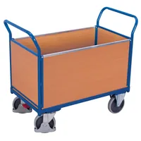 VARIOfit Vierwandwagen mit Holzwänden Produktbild