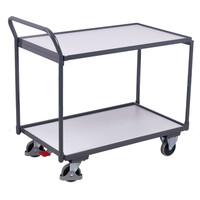 WETEC Tischwagen, ESD, 1.125 x 624 x 980mm, Ladeflächen 2 Produktbild