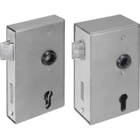 Produktbild von SAG - Tor-Schlosskasten, 140U, mit verzinktem Schloss, PZ,D60,E72,VK8, 33 kanti
