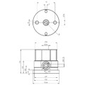 Produktbild von AMF - 6375M Mechanische Spannzange inkl. Grundkörper