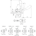 AMF Tor-Schlosskasten, 141U, mit verzinktem Schloss, PZ,D40,E72,VK8, 33 kantig Produktbild img3 S