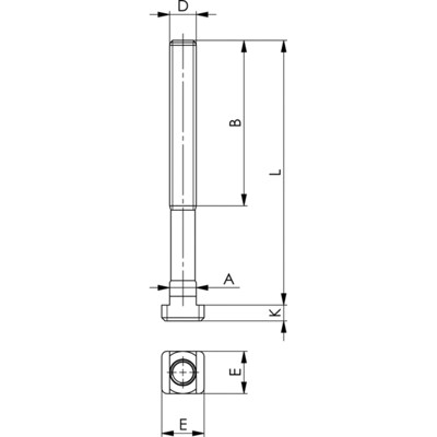 Produktbild von AMF - Senkrechtspanner 6800NI Größe 2 rostfrei