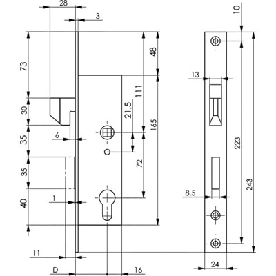 Produktbild von AMF - Kombispanner 6860 Größe 1