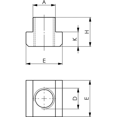 Produktbild von AMF - Nutenstein DIN 508 M24x28