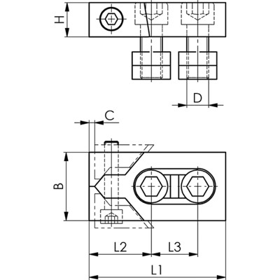 Produktbild von AMF - Tiefspannbacken Modell "Bulle" 6490-16 x M12